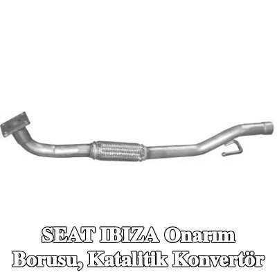 POLMO Onarım Borusu, katalitik konvertör — 2008 SEAT Ibiza