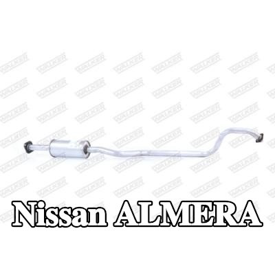 WALKER كاتم الصوت الأوسط 1820mm, بدون قطع التثبيت — Nissan Almera