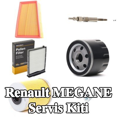 RIDEX Servis kiti — Renault Megane