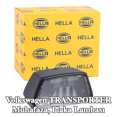 HELLA Muhafaza, plaka lambası — Volkswagen Transporter