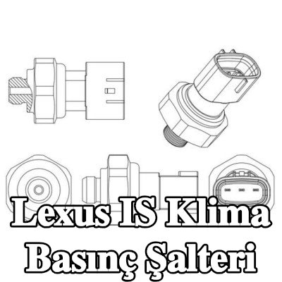 MAHLE Conta halkalı klima basınç şalteri — Lexus Is