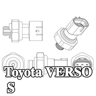 MAHLE مفتاح ضغط تكييف الهواء مع حلقة مانعة للتسرب — Toyota Verso S