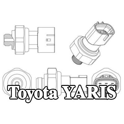 MAHLE مفتاح ضغط تكييف الهواء مع حلقة مانعة للتسرب — Toyota Yaris