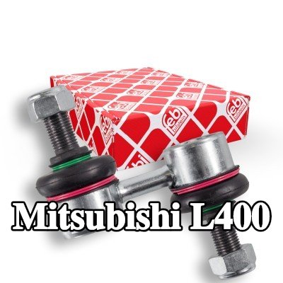 FEBI BILSTEIN وصلة قضيب مانع الانقلاب للمحور الأمامي الأيسر, المحور الأمامي الأيمن, 60mm, الفولاذ — Mitsubishi L400