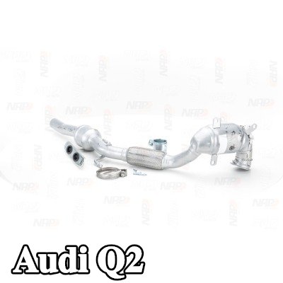 NAP carparts محول حفاز مع مواد التثبيت/التركيب — Audi Q2