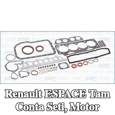 AJUSA Tam Conta Seti, silindir kapağı contalı motor, valf gövdesi contalı, FIBERMAX — 1997 Renault Espace