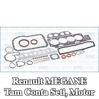 AJUSA Tam Conta Seti, silindir kapağı contalı motor, valf gövdesi contalı, FIBERMAX — 1997 Renault Megane