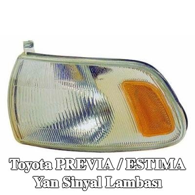 ABAKUS Yan sinyal Sağ Ön, ampul ile — 2000 Toyota Previa / Estima
