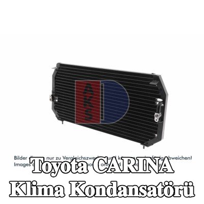 AKS DASIS Kurutucusuz klima kondansatörü — Toyota Carina
