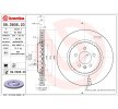 BREMBO Fren diski Prime, Outer Diameter: 355mm, Çelik Fren Diski Göbeği, içten havalandırmalı, iki parçalı fren diski, Kaplamalı — Land Rover Range Rover (4)