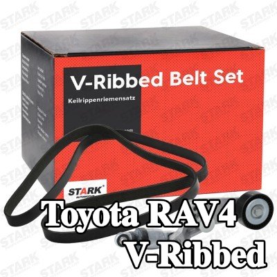 STARK مجموعة أحزمة V-Ribbed — 2000 Toyota Rav4