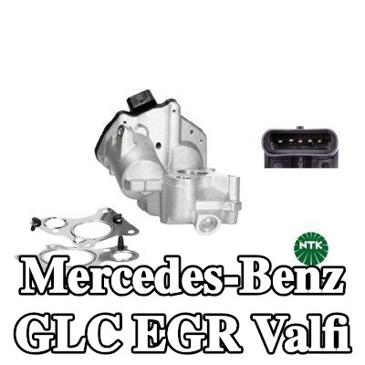 NGK Contalı/sızdırmazlık elemanlı EGR valfi — 2016 Mercedes-Benz Glc