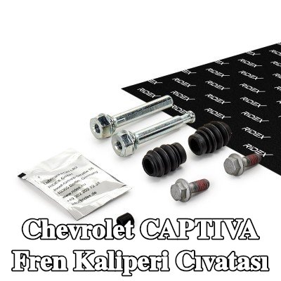 RIDEX Fren kaliperi cıvatası Ön Aks, Arka Aks, cıvatalar ile — Chevrolet Captiva