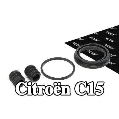 RIDEX طقم إصلاح، مكبس الفرامل — 1990 Citroën C15