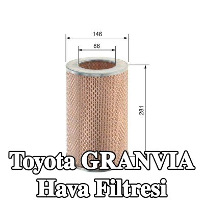 BOSCH Hava filtresi — Toyota Granvia