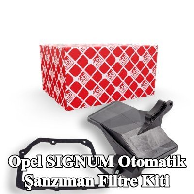 FEBI BILSTEIN Yağ karteri contalı otomatik şanzıman filtre kiti — Opel Signum