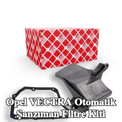 FEBI BILSTEIN Yağ karteri contalı otomatik şanzıman filtre kiti — Opel Vectra