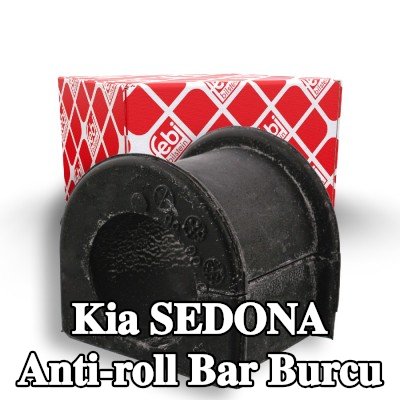 FEBI BILSTEIN Ön aks stabilizatör çubuğu burcu, 26mm, Kauçuk — 2000 Kia Sedona