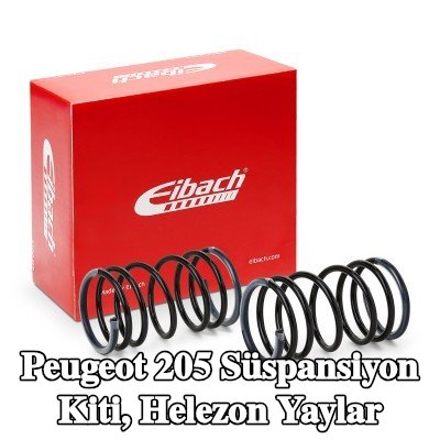 EIBACH Süspansiyon kiti, coil springs Set of 2 springs, Pro-Kit — 1990 Peugeot 205