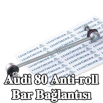 LEMFÖRDER Ön aks sol anti-roll bar bağlantısı, Ön Aks Sağ — Audi 80