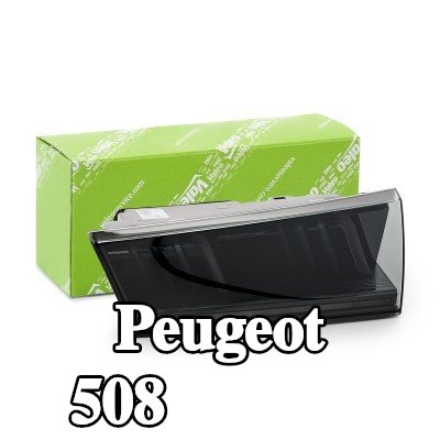 VALEO المصباح الخلفي صندوق الأمتعة, يمين, بدون مصابيح — Peugeot 508