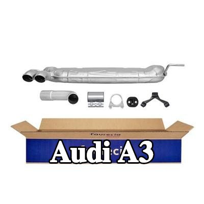 HELLA كاتم الصوت الخلفي الخلفي, مع قطع التركيب — 2012 Audi A3