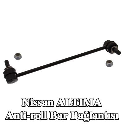 FEBI BILSTEIN Ön aks sağ stabilizatör kolu, 339mm, Çelik — Nissan Altima