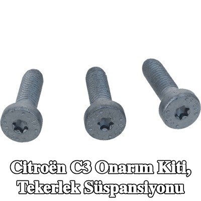 LEMFÖRDER Onarım kiti, tekerlek süspansiyonu Ön Aks, Alt, her iki taraf — Citroën C3