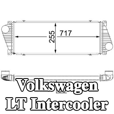 MAHLE Intercooler — Volkswagen Lt
