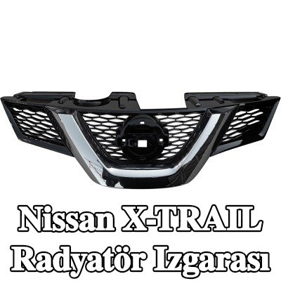 DIEDERICHS Radyatör ızgarası, krom/siyah — Nissan X-trail