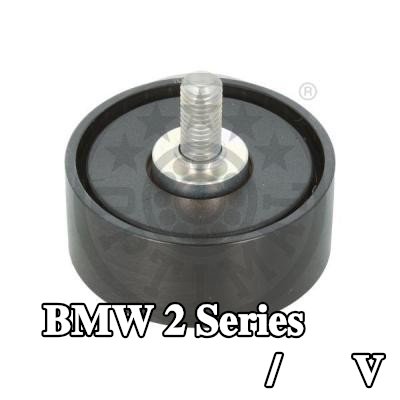 OPTIMAL بكرة الانحراف/التوجيه, V-ribbed belt Outer Diameter: 65mm, بدون حامل — 2012 BMW 2 Series