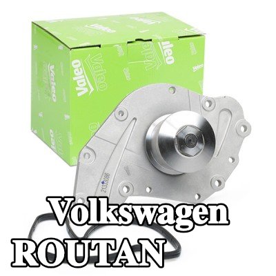 VALEO مضخة مياه بدون غطاء, مع حشيات/مانعات تسرب — Volkswagen Routan