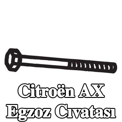 BOSAL Egzoz cıvatası — 1990 Citroën Ax