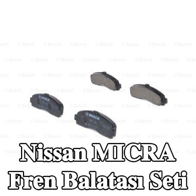 BOSCH Fren balatası seti 15, 5mm — 2000 Nissan Micra