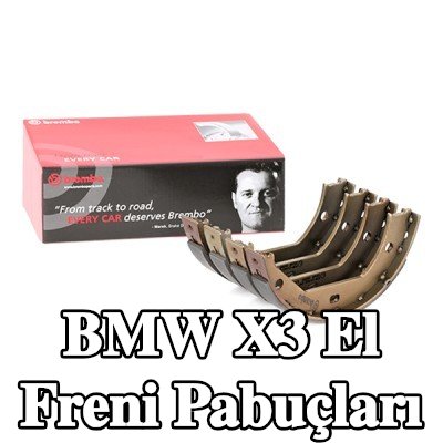 BREMBO El freni pabuçları — BMW X3