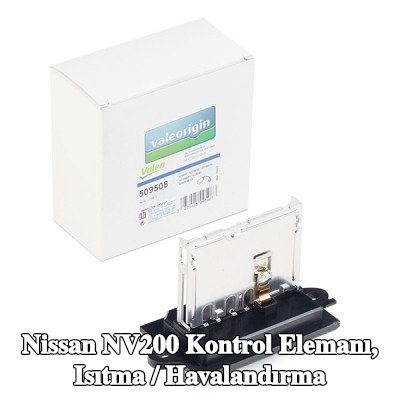 VALEO Kontrol elemanı, ısıtma / havalandırma — Nissan Nv200