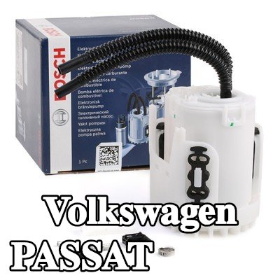 BOSCH مضخة وقود كهربائية, مع مواد تثبيت/تركيب, مع أجزاء موصل — 1997 Volkswagen Passat