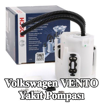 BOSCH Elektrikli yakıt pompası, sabitleme/montaj malzemesi ile, konektör parçaları ile — Volkswagen Vento