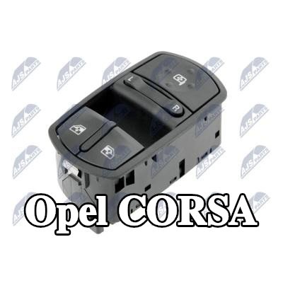 NTY مفتاح نافذة أمامي أيسر — 2011 Opel Corsa