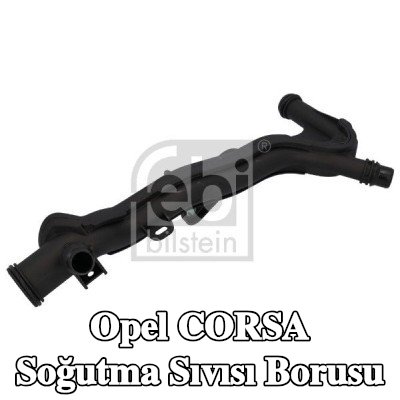 FEBI BILSTEIN Conta/sızdırmazlık elemanlı soğutma suyu borusu, conta halkası ile — Opel Corsa