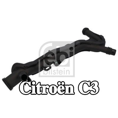 FEBI BILSTEIN أنبوب سائل التبريد المزود بحشيات/موانع تسرب, مع حلقة مانعة للتسرب — Citroën C3
