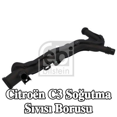 FEBI BILSTEIN Conta/sızdırmazlık elemanlı soğutma suyu borusu, conta halkası ile — Citroën C3