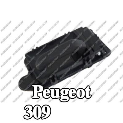 PRASCO مقبض الباب الأمامي الأيمن, خلفي أيمن, داخلي — Peugeot 309