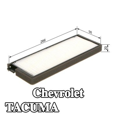 BOSCH مرشح حبوب اللقاح Particulate Filter — Chevrolet Tacuma