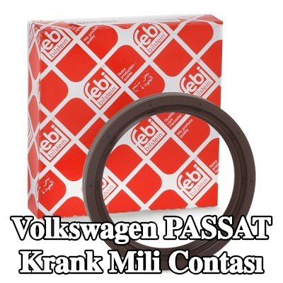 FEBI BILSTEIN FPM (florlu kauçuk) krank mili contası — 1990 Volkswagen Passat