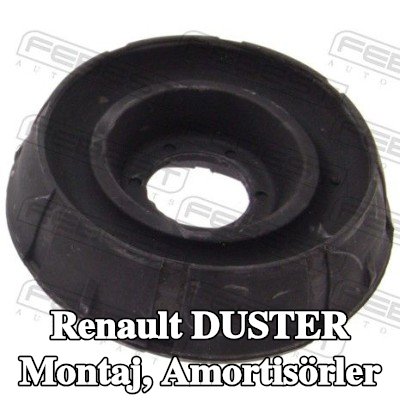 FEBEST Montaj, amortisörler Ön Aks, rulman içermez — Renault Duster