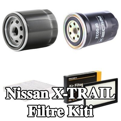 RIDEX Filtre kiti — 2008 Nissan X-trail