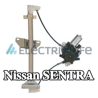 ELECTRIC LIFE مُحرك نافذة أمامي أيسر, كهربائي, مع محرك كهربائي — Nissan Sentra
