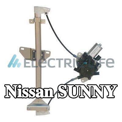 ELECTRIC LIFE مُحرك نافذة أمامي أيسر, كهربائي, مع محرك كهربائي — Nissan Sunny