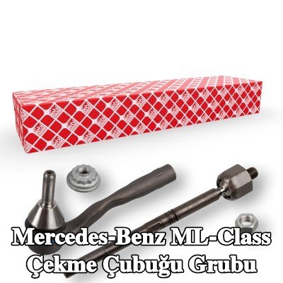 FEBI BILSTEIN Rot kolu grubu Ön Aks Sol, Ön Aks Sağ, 426mm, kilit somunu ile — Mercedes-Benz ML-Class